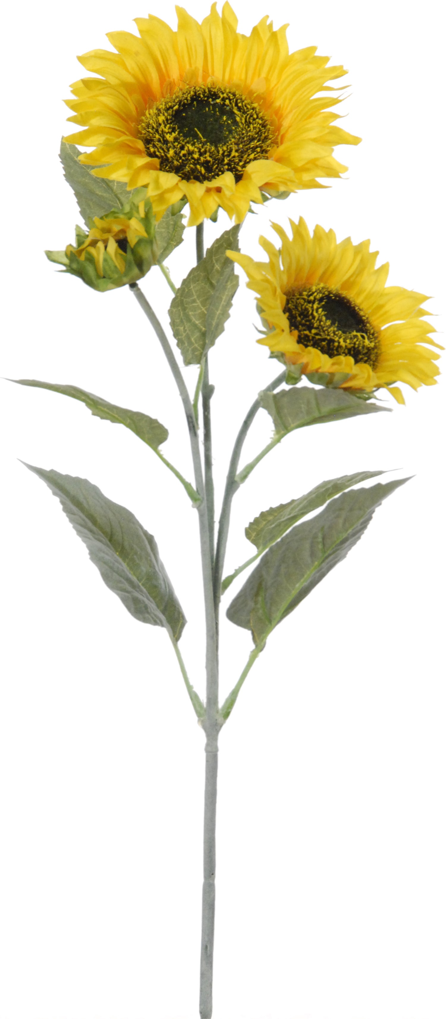 Louis Maes kunstbloem Zonnebloem geel 66 cm