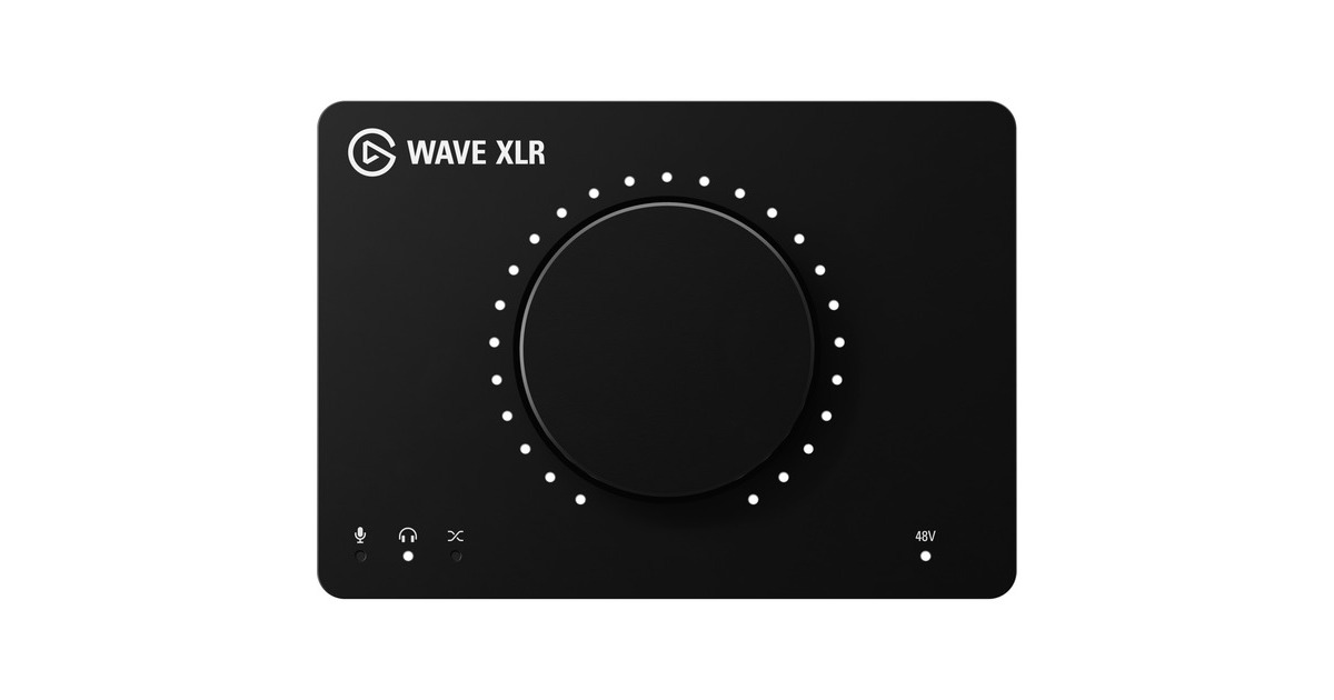 ElgatoWave XLR usb audio interface  (Zwart)