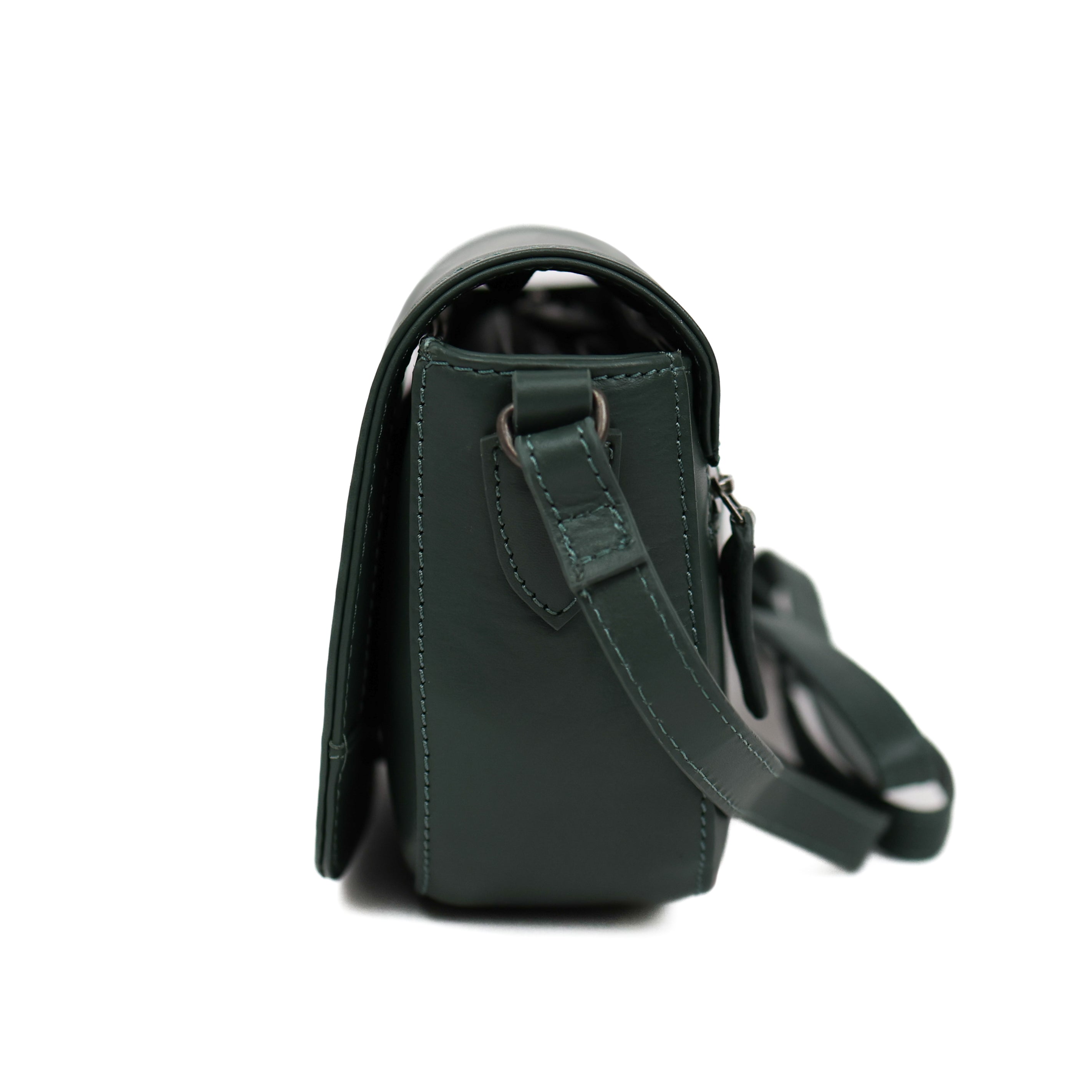 Schoudertasje met flap 'Anastasia' Green Green
