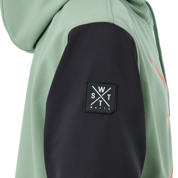 Veste softshell WATTS ORBITAL SAGE / FLUO ORANGE