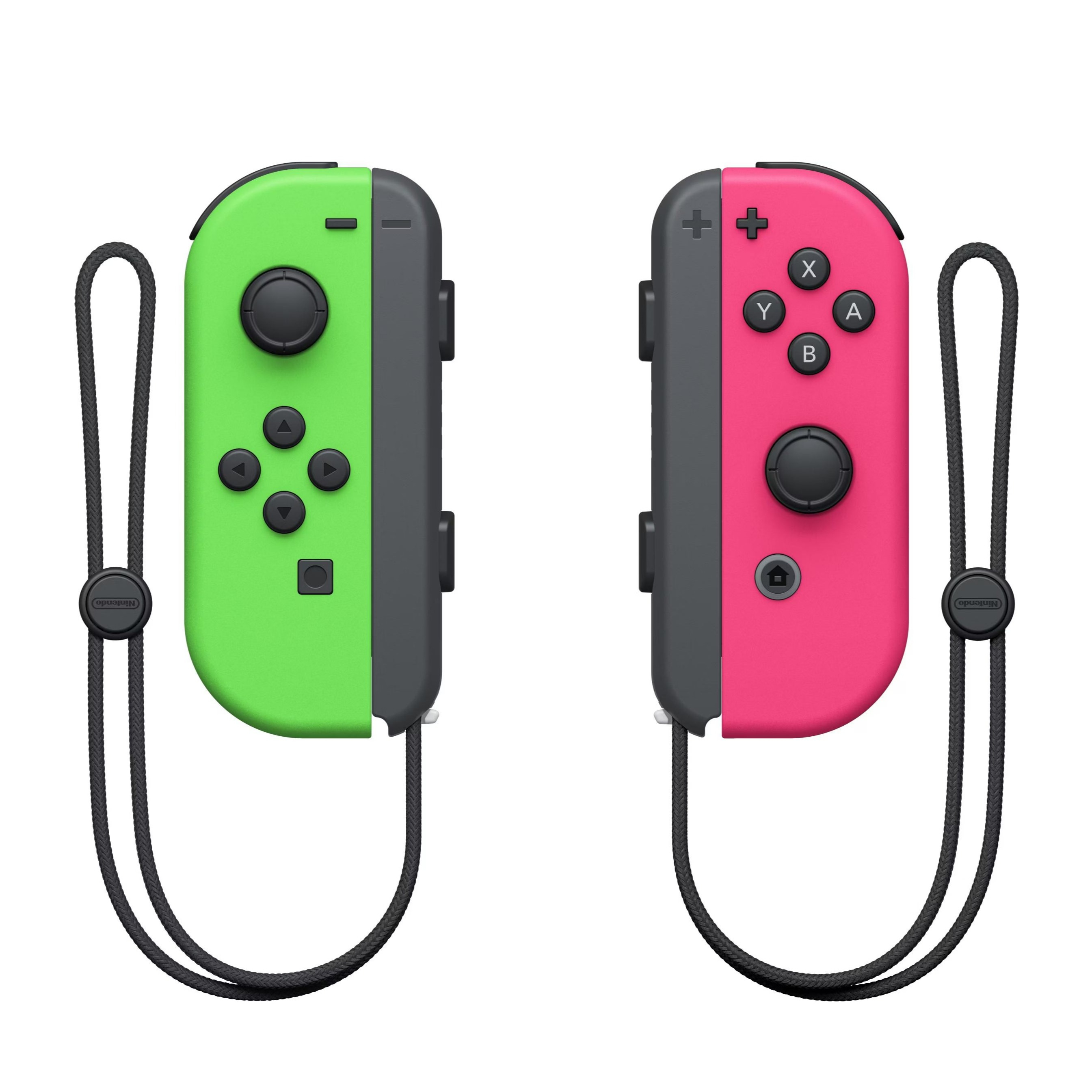 (2er Set) Nintendo - Switch Joy-Con Controller (2512366) - Neon Grün / Neon Pink