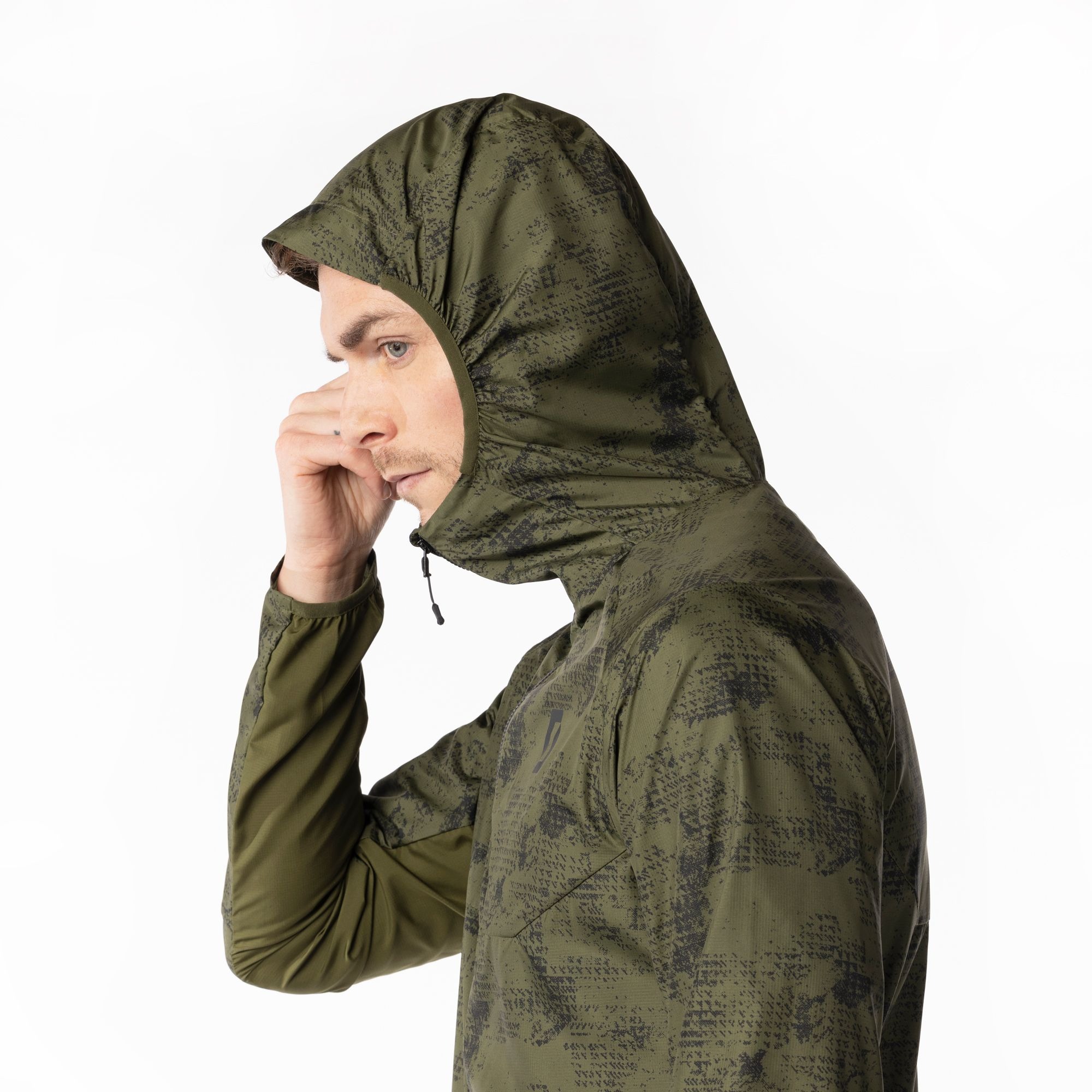 SCOTT Explorair Light Windbreaker cykeljakke hay green/fir green herre