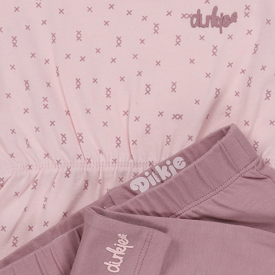 Dirkje Baby-Set 2-teilig light pinkmauve