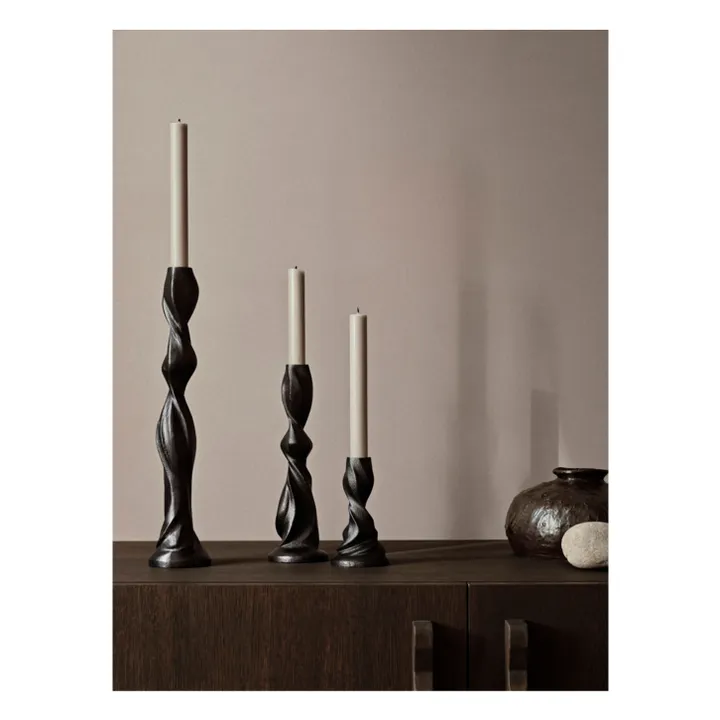 Ferm Living Bougeoir Gale | Gris anthracite