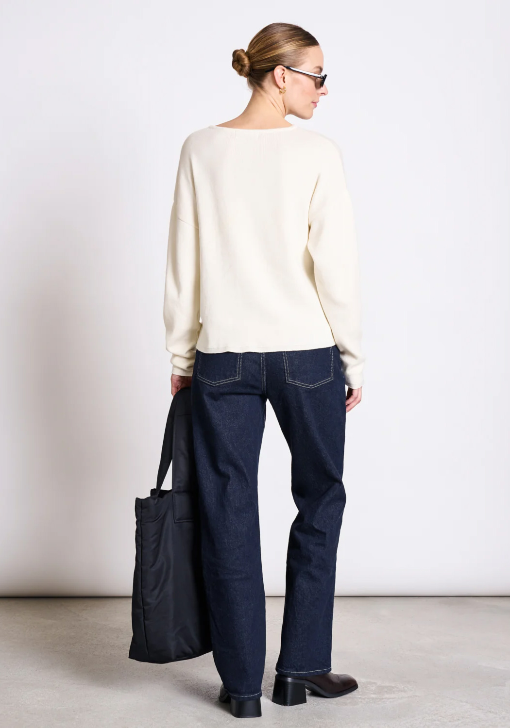 Jan 'n June Pullover Jan 'n June Light Knit Jumper Williamsburg Offwhite | RRREVOL