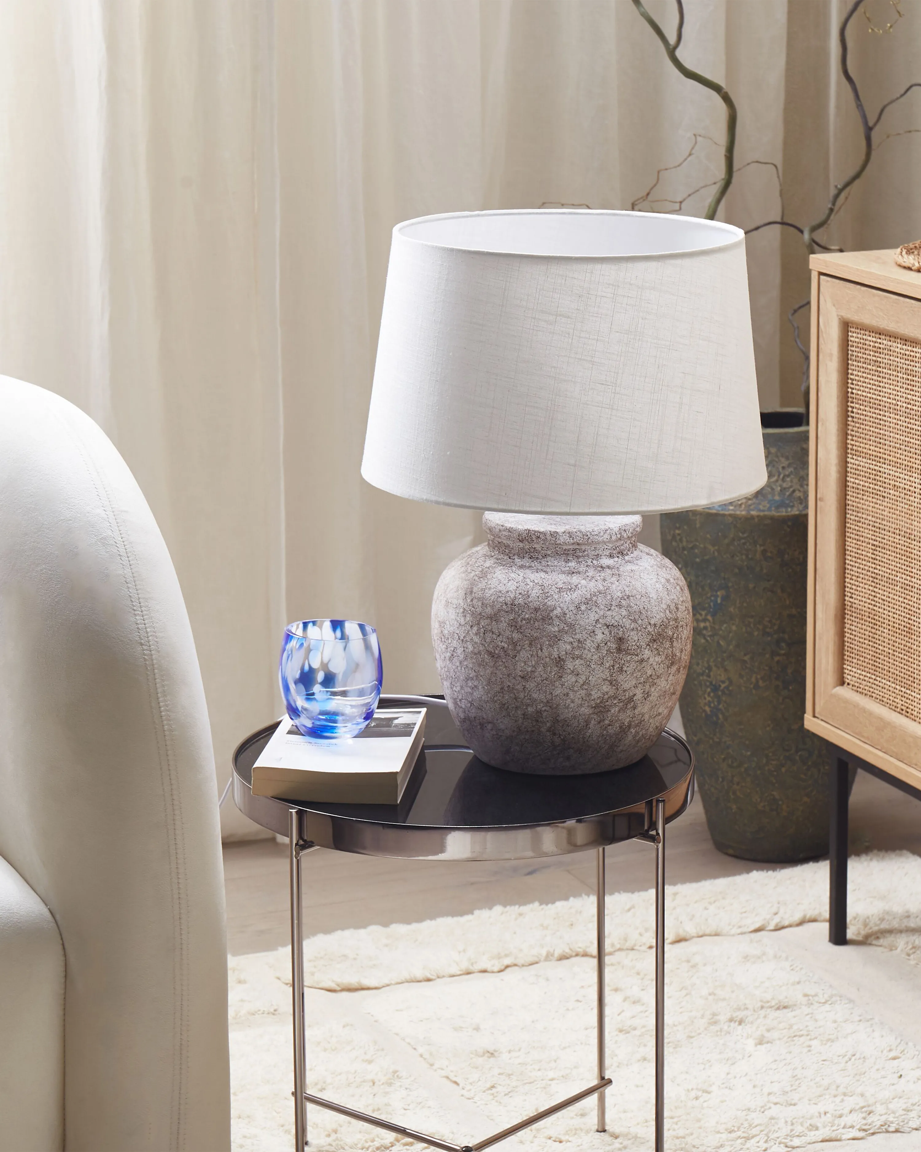 Tafellamp MAREB Keramiek Beige