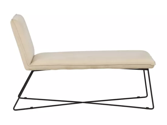 Chaise Longue en Velours 