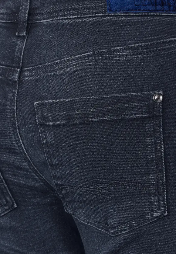 Casual Fit Thermojeans  - authentic blue black wash