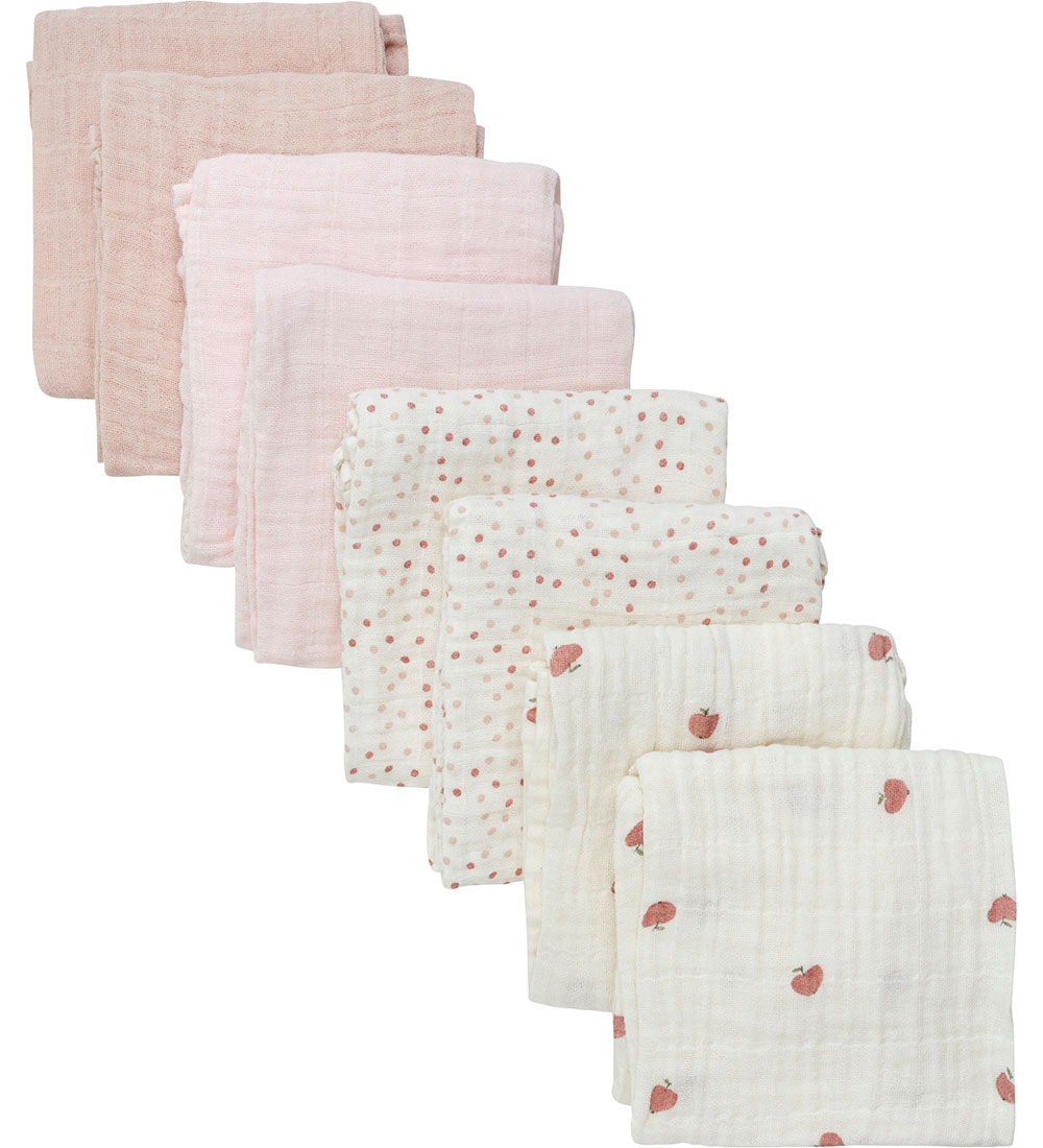 Pippi Spucktücher - 8er-Pack - 65x65 cm - Rose Dust