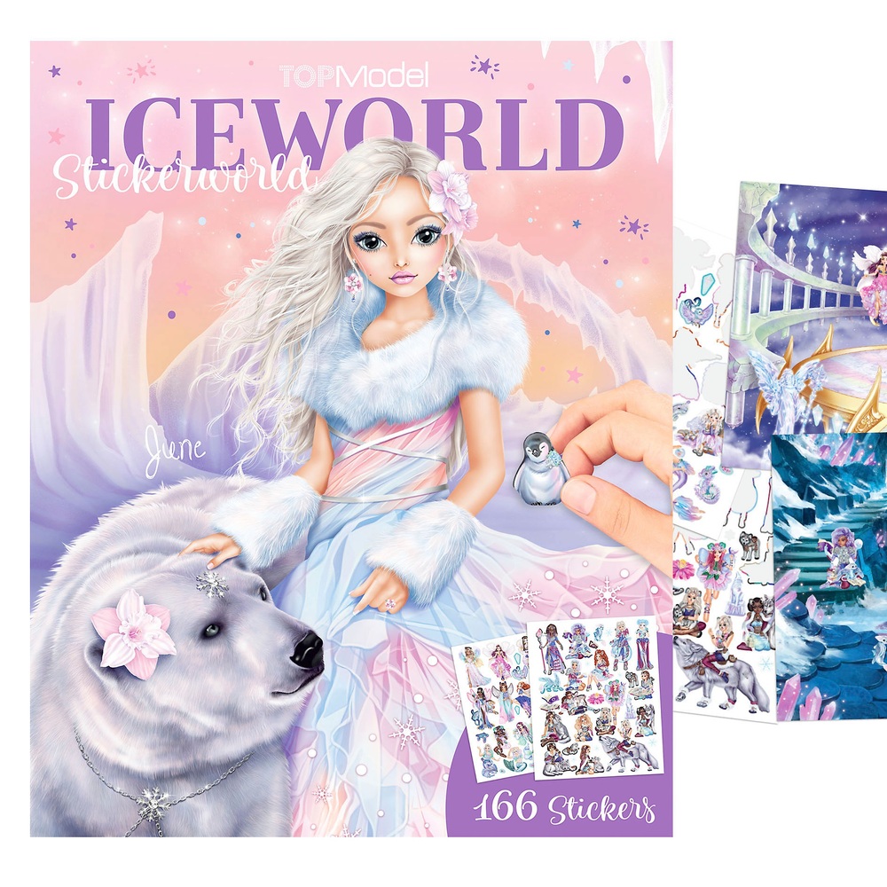 TOPModel Iceworld Stickerbuch