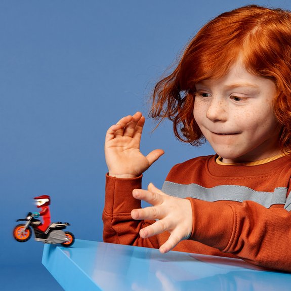 La moto de cascade de Feu LEGO® City Stuntz 60311