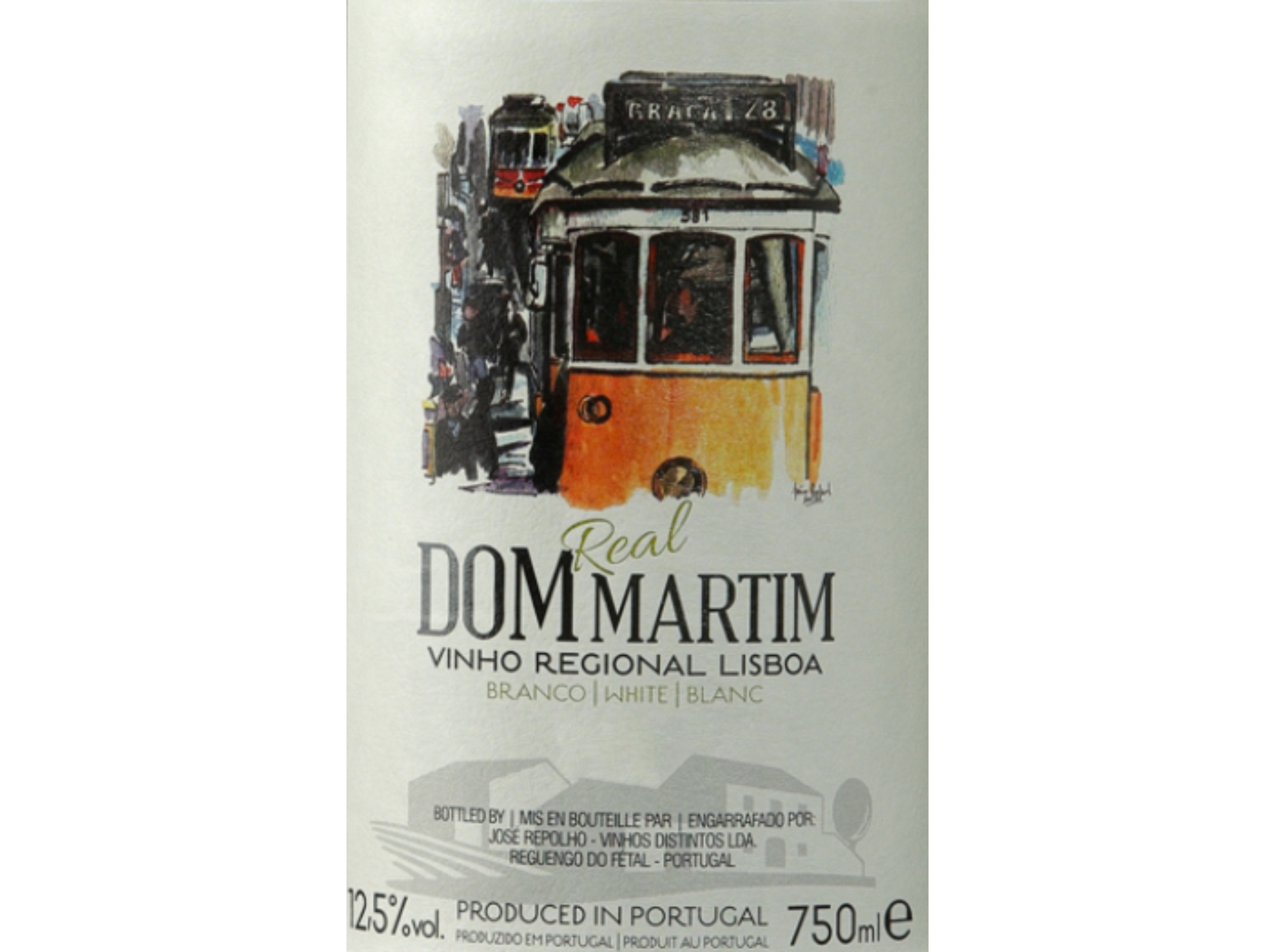 VINHO BRANCO DOM REAL MARTIM LISBOA 0.75L