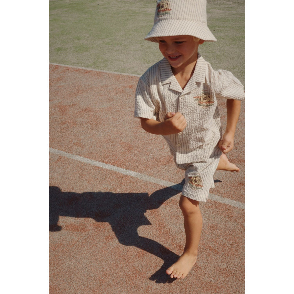 Køb Konges Sløjd Stripe Bluie Elliot Shorts GOTS