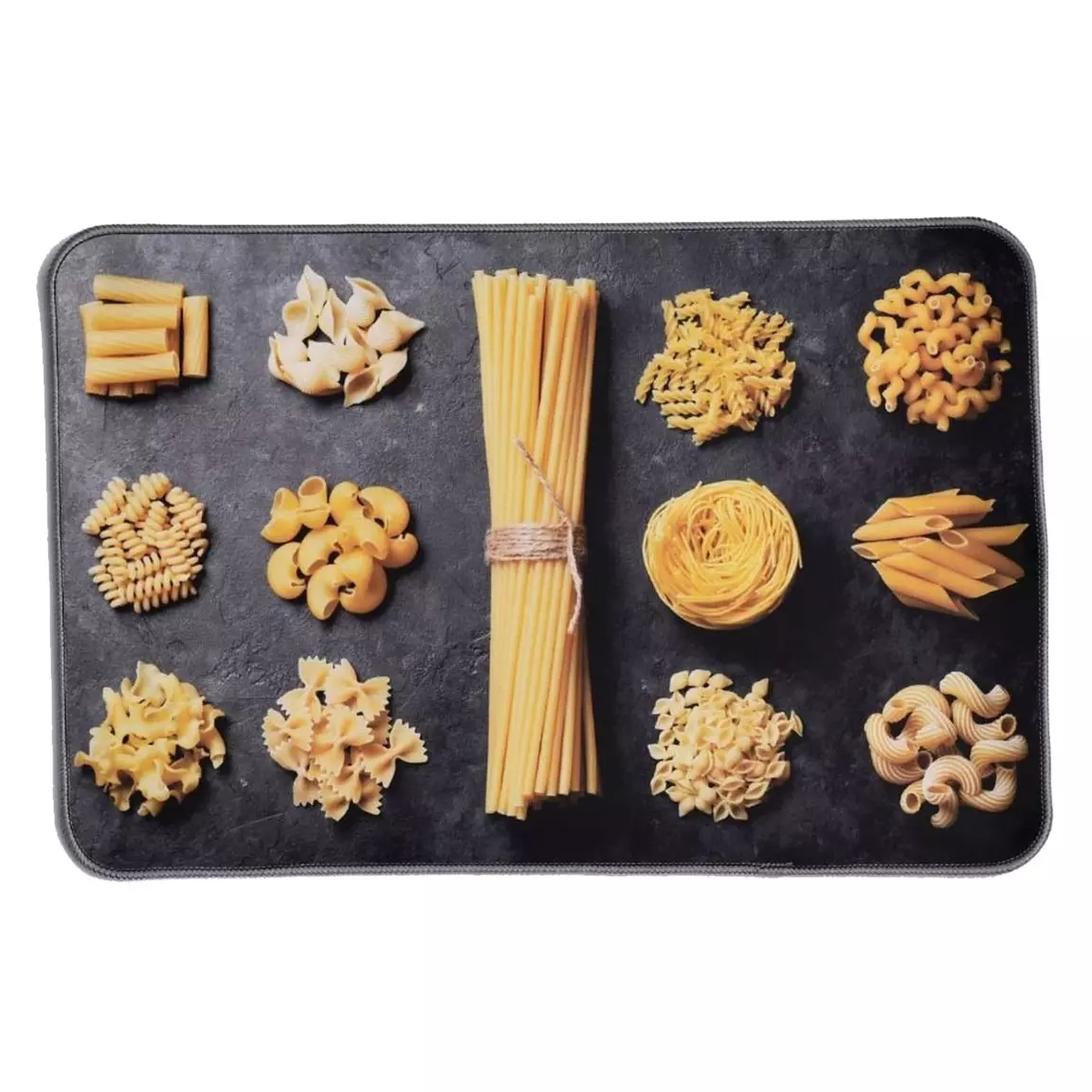 Tapis de cuisine (60 cm) Pasta Jaune