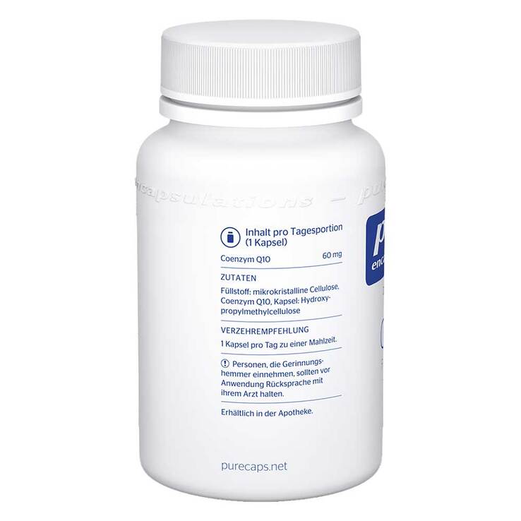 Pure Encapsulations CoQ10 60 mg Kapseln, 120 St