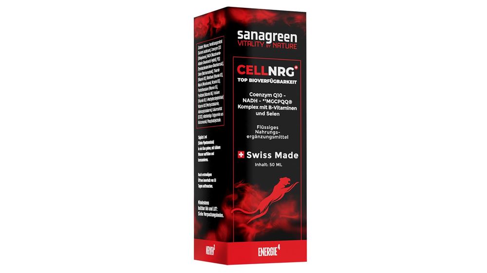 SANAGREEN sanagreen mizell Q10<br>50 ml, Glasflasche, flüssig, NADH PQQ B-Vitamin