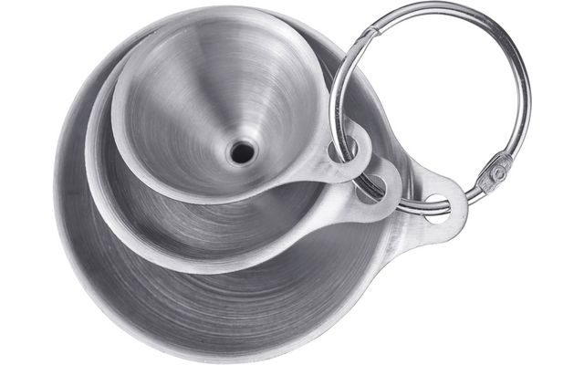 Westmark Trichter Set 3 teilig Edelstahl