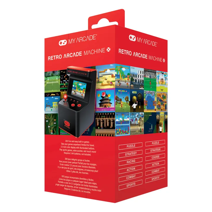 My Arcade Mini console rétro 300 jeux