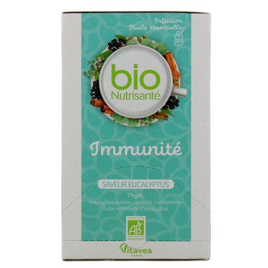 Nutrisanté Infusion Immunité - Tisane pour les défenses immunitaires