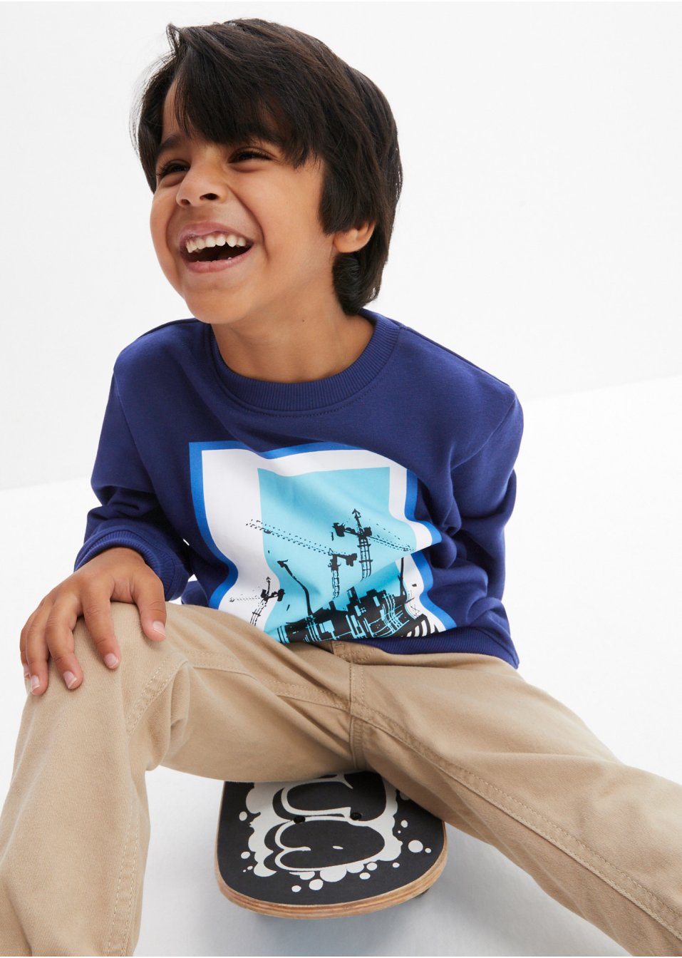 Sweat-shirt garçon avec imprimé