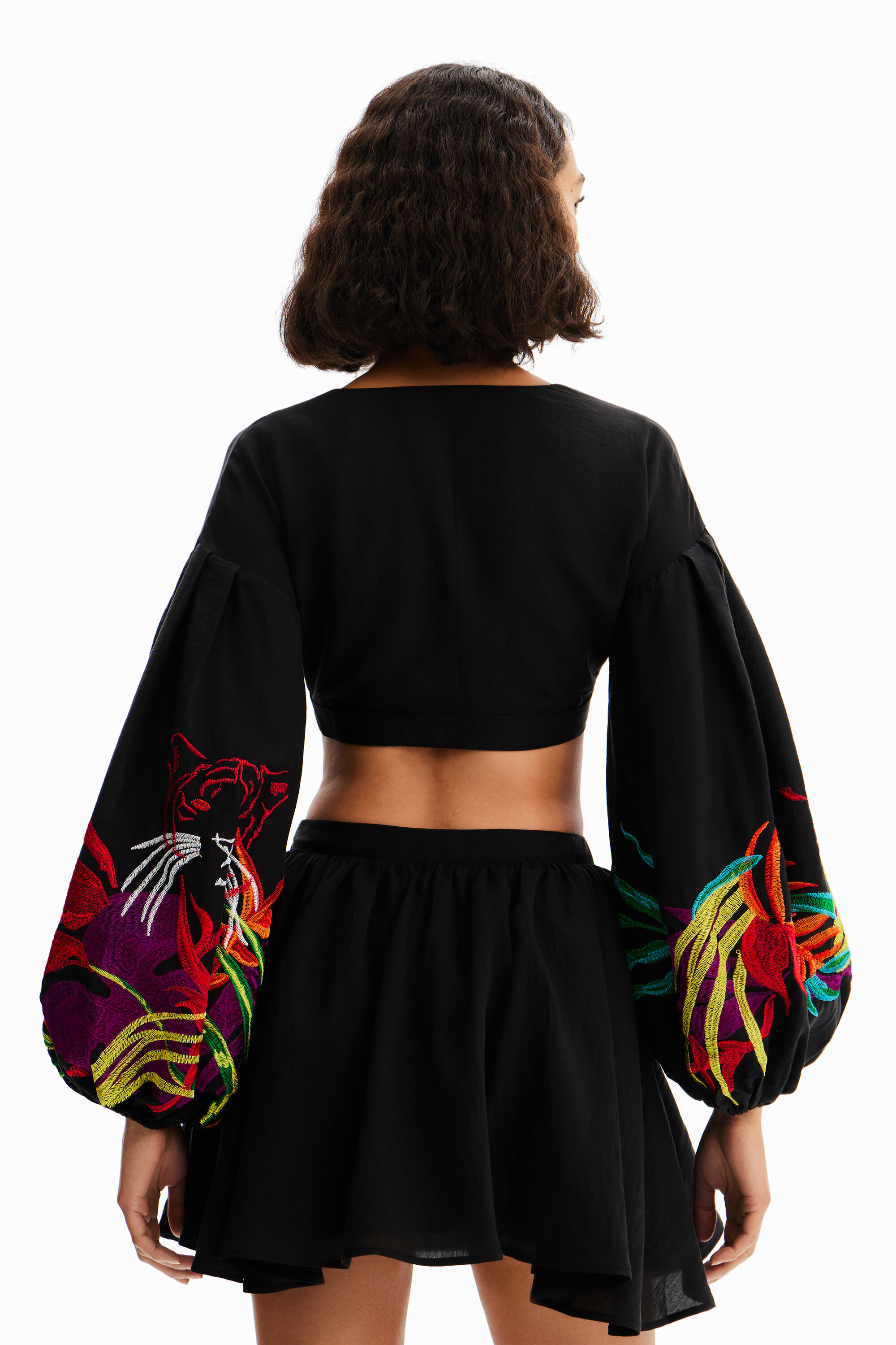 Robe courte découpes Stella Jean