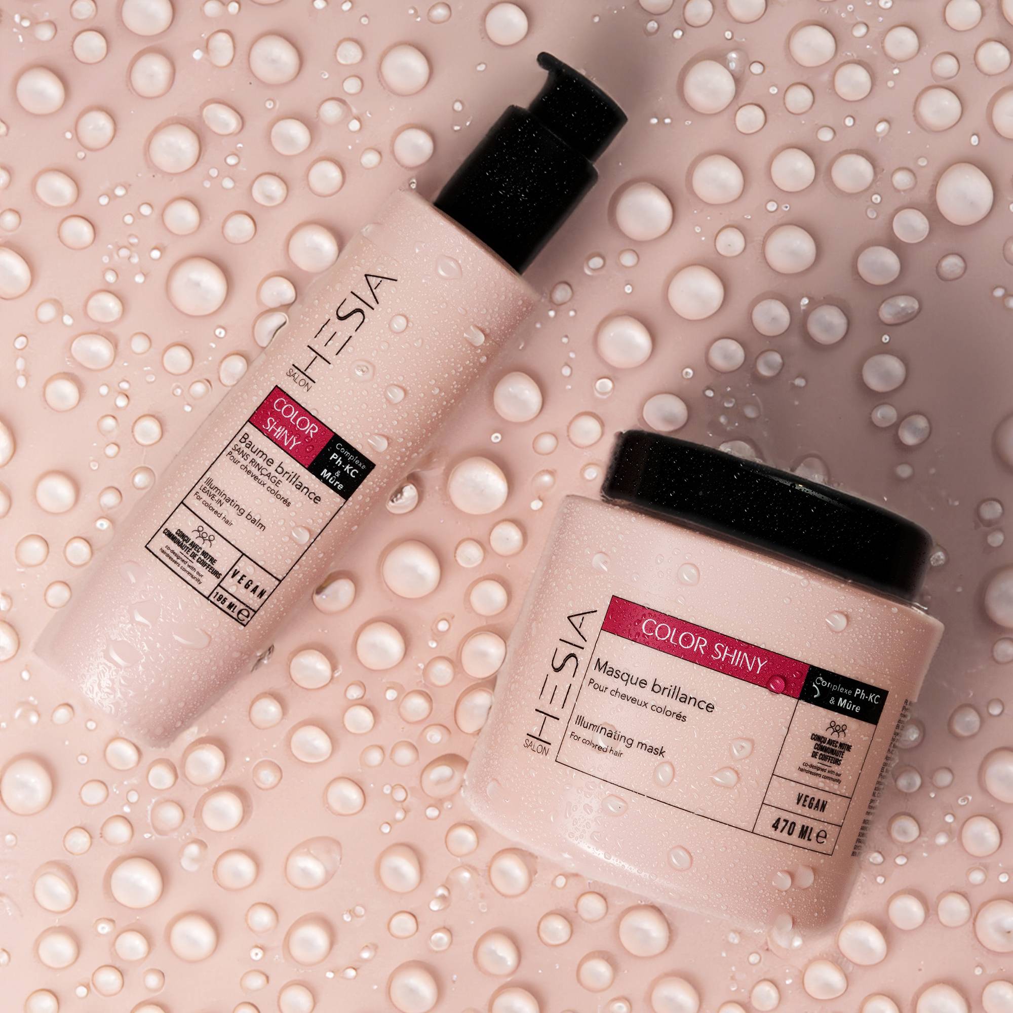 Baume brillance sans rinçage Color Shiny / 195ml