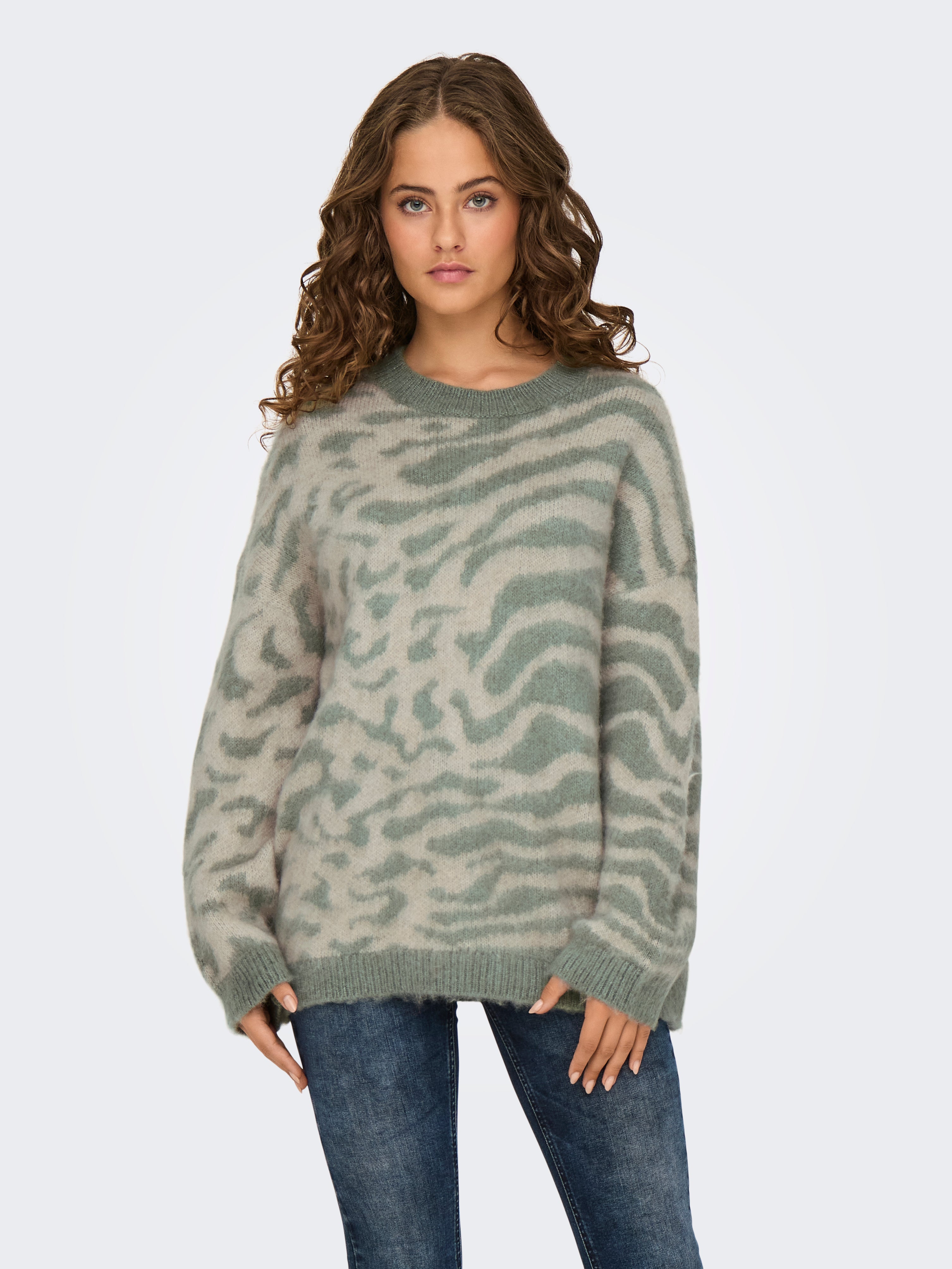 ONLWILD Strickpullover Aqua Foam