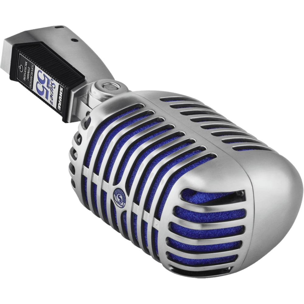 Shure Super 55 Deluxe classic vocal microfoon