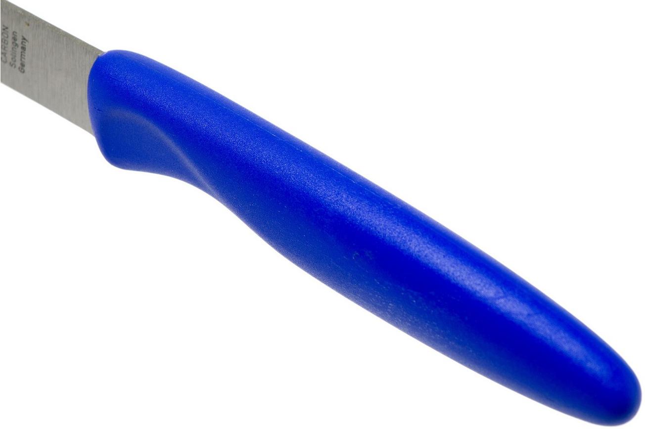 Robert Herder straight classic schilmes carbon, blauw, 8,5 cm
