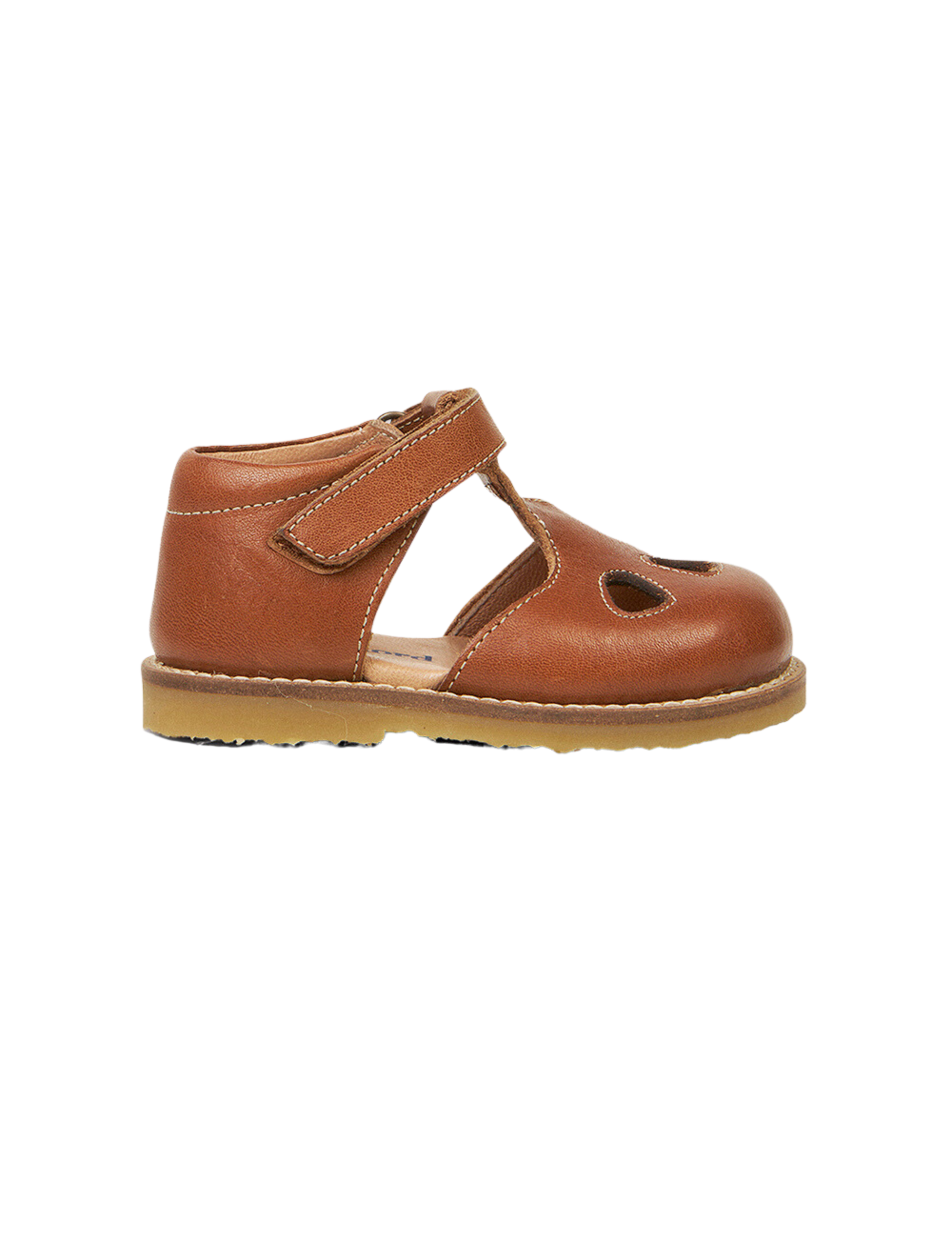 T-Bar Sandal - Cognac