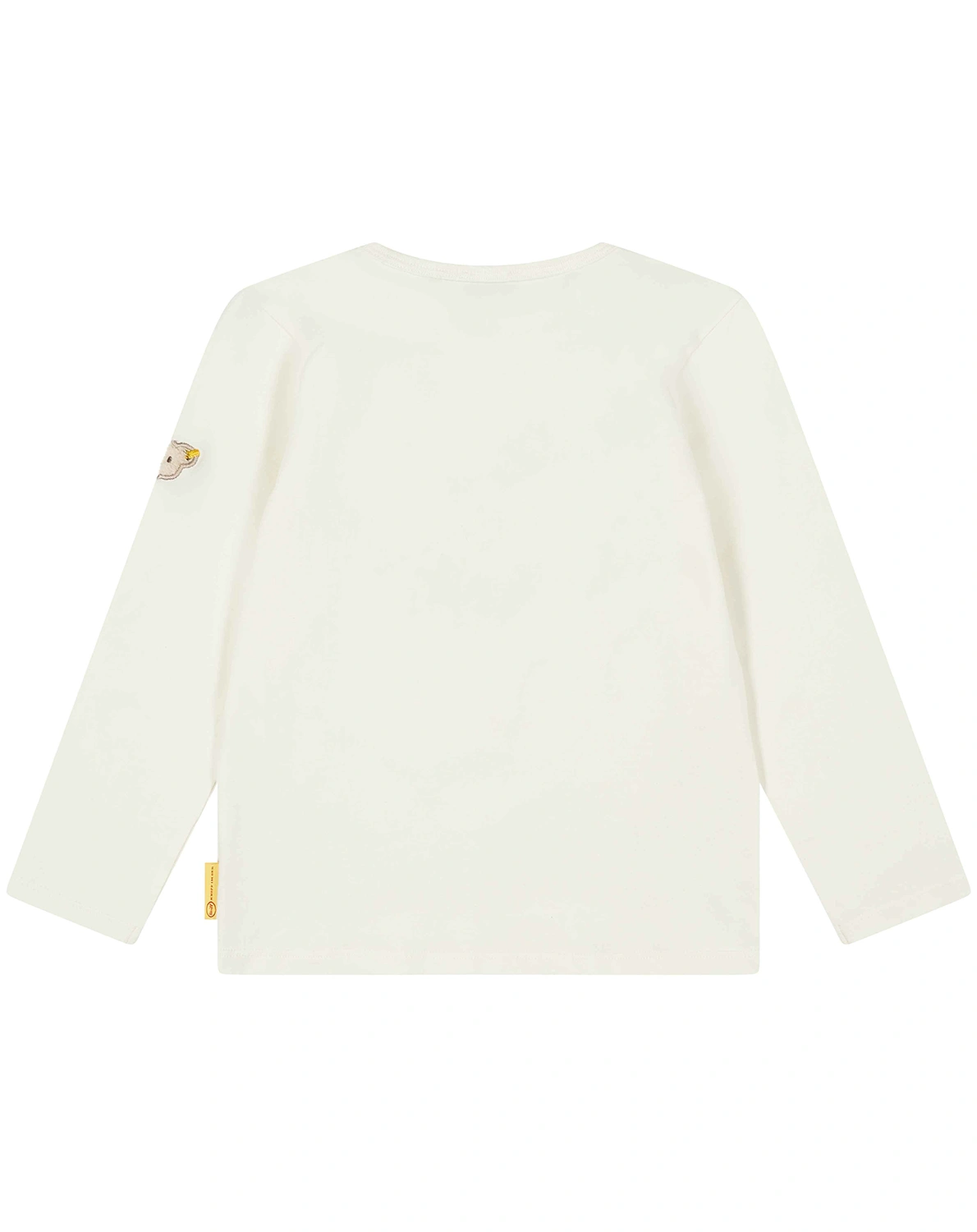 Langarmshirt BLUMENBÄR in cloud dancer