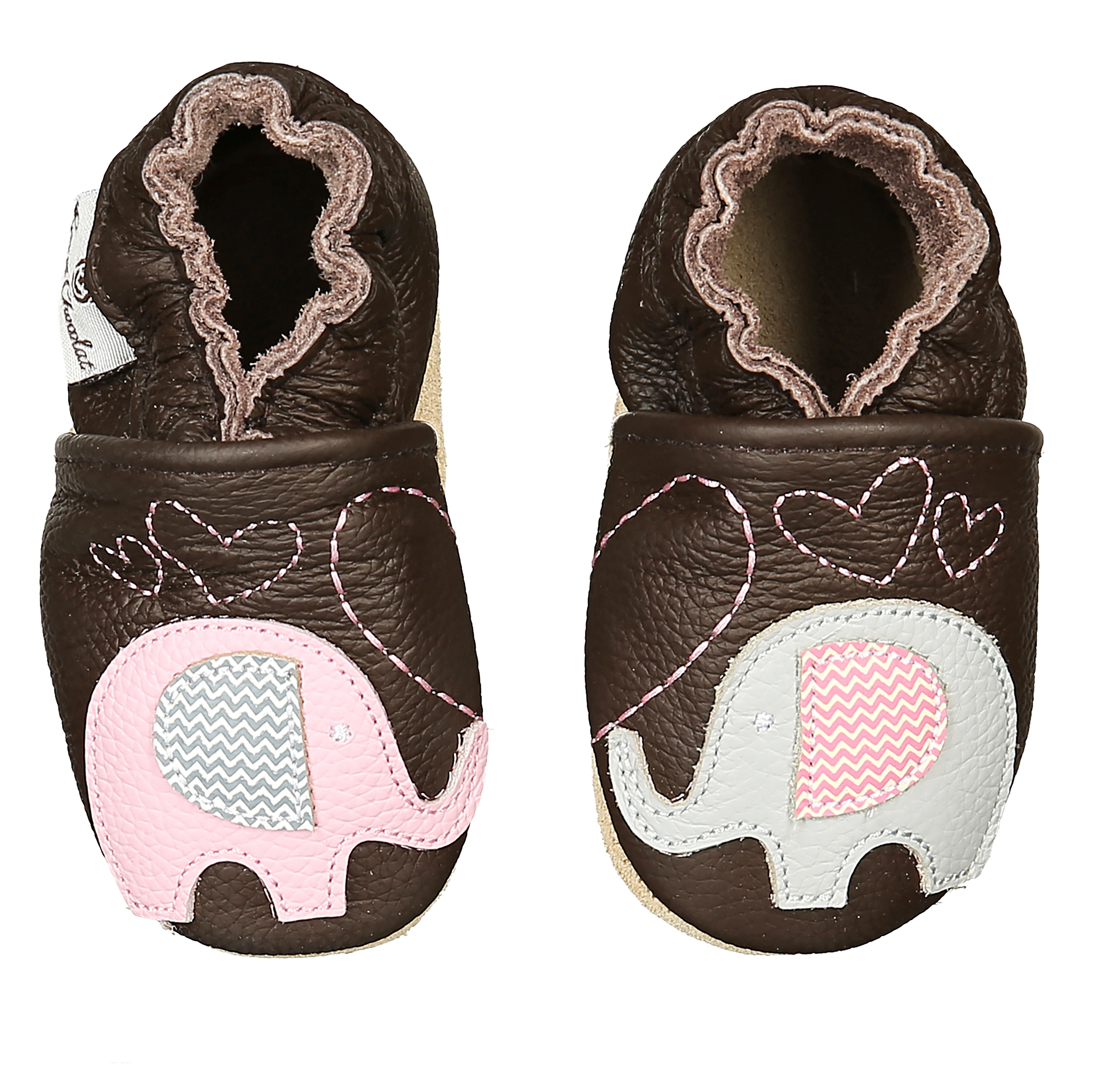 Rose et Chocolat Krabbelschuhe 