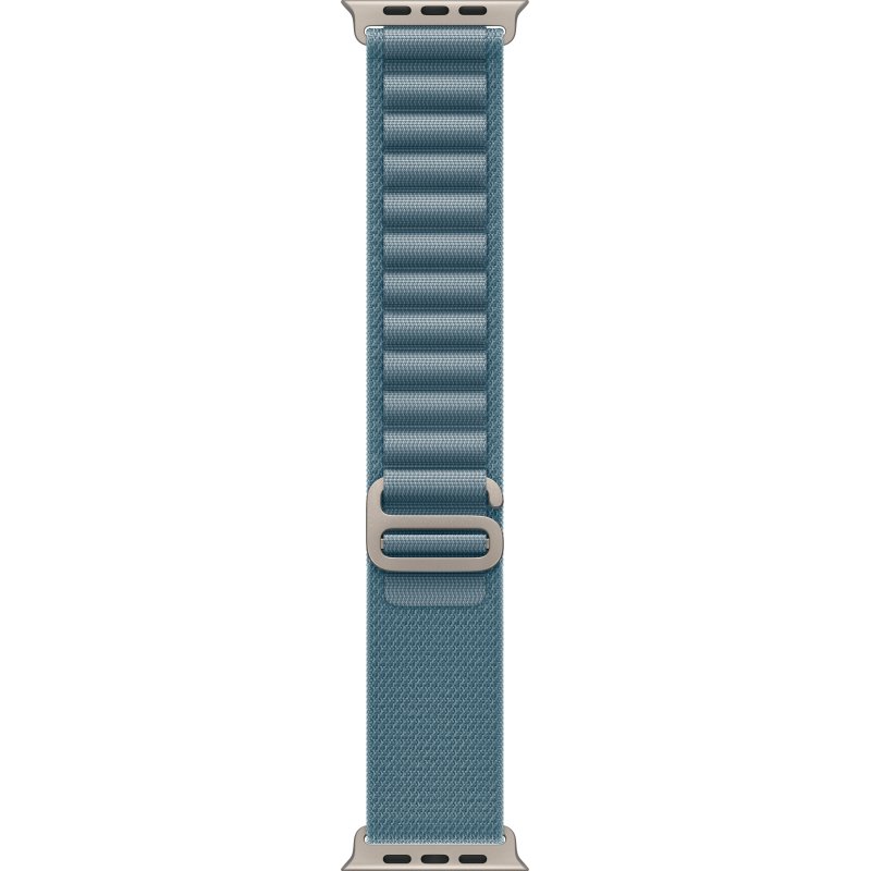 Apple MFTH4ZM/A accessoire intelligent à porter sur soi Bande Bleu Titane, Polyester, Spandex