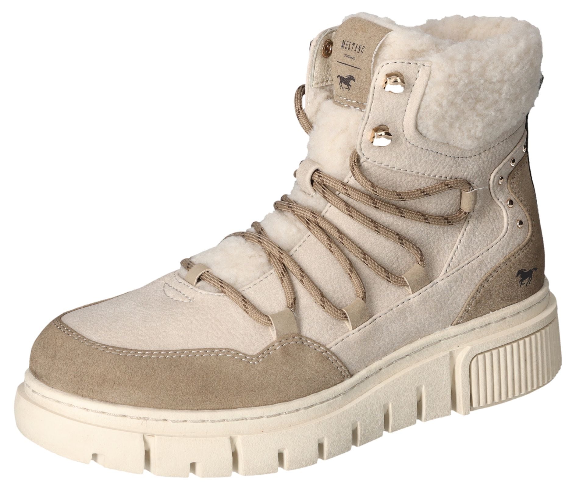 Mustang Shoes Winterboots  , Schnürboots, Snowboots mit praktischem Innenreissverschluss