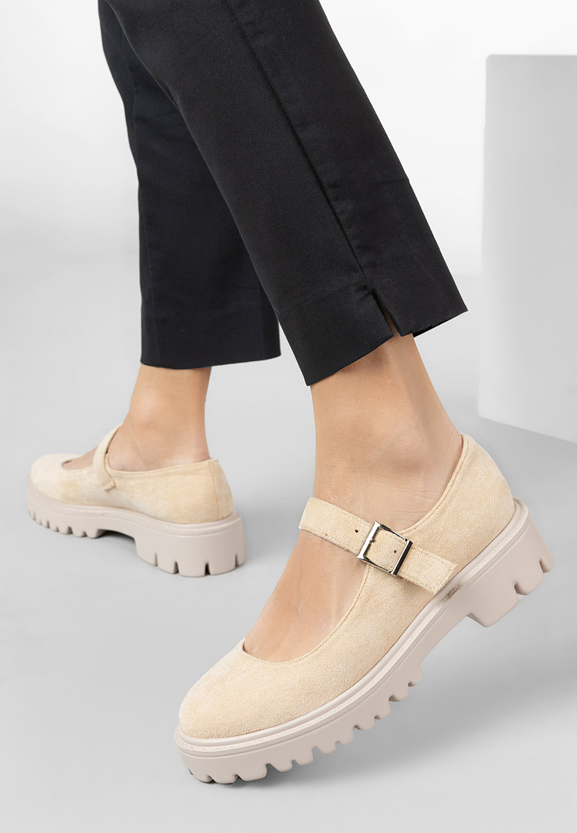 Chaussures casual femme beige Orias V2