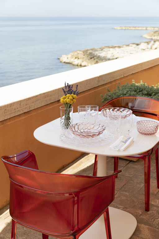 Kartell Papyrus stoel Amber