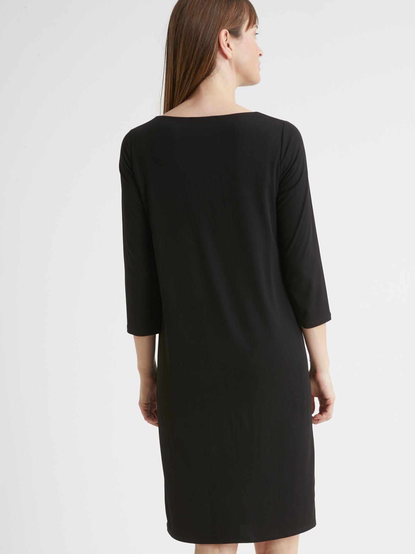 Robe forme housse en maille