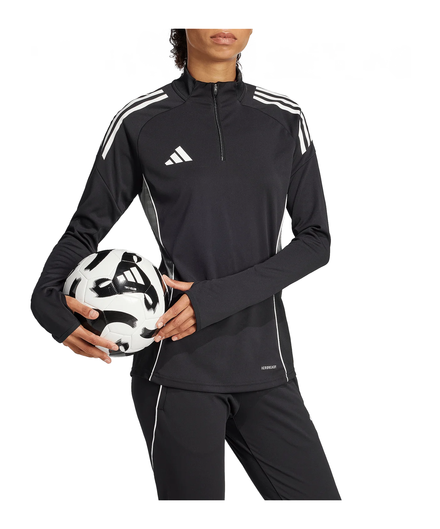 adidas Tiro 25 Competition Sweatshirt Damen Schwarz