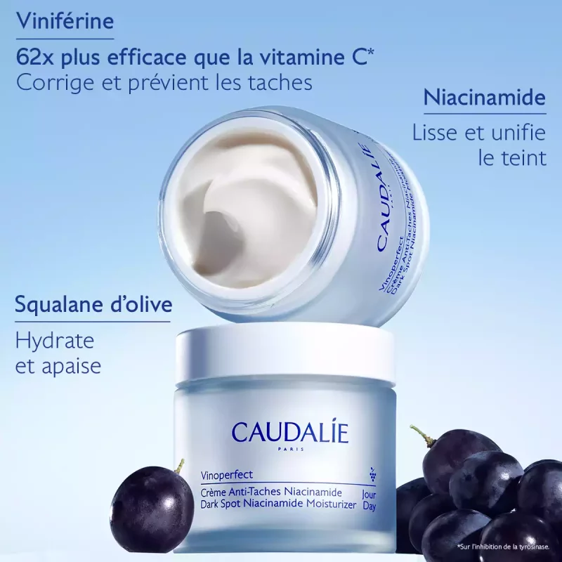 Vinoperfect Crème Anti-Taches Niacinamide - 50ml