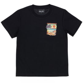 Good Vibes Summer T-Shirt - zwart