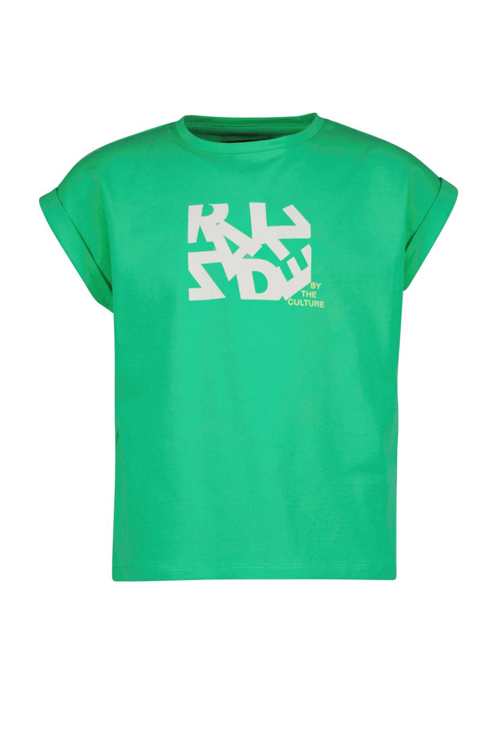 Raizzed T-shirt met printopdruk groen