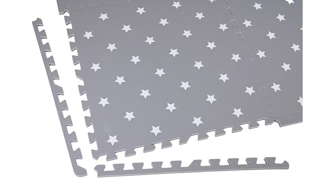 Knorrtoys® Puzzlematte »Sterne Grau«
