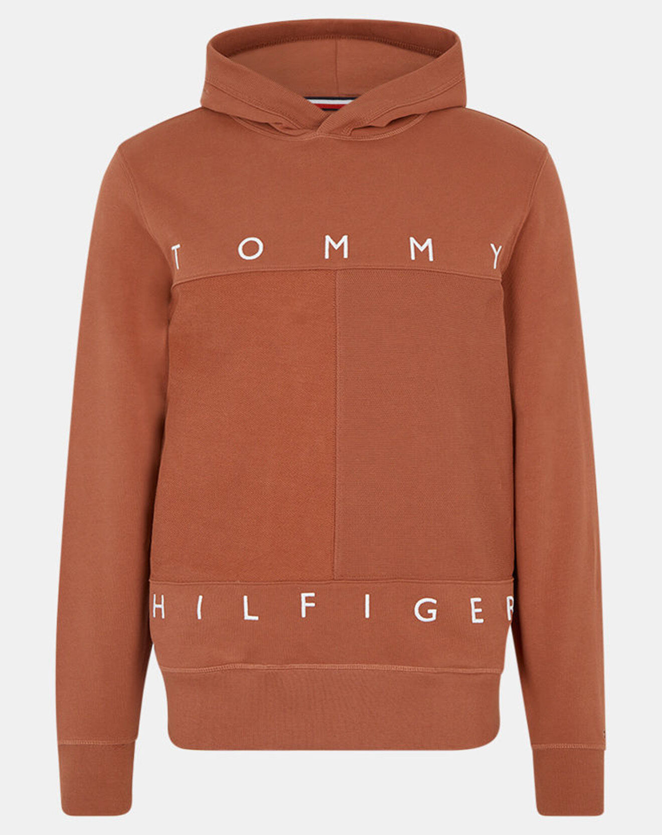 Tommy Hilfiger Sweat à capuche Large Flag bois de rose