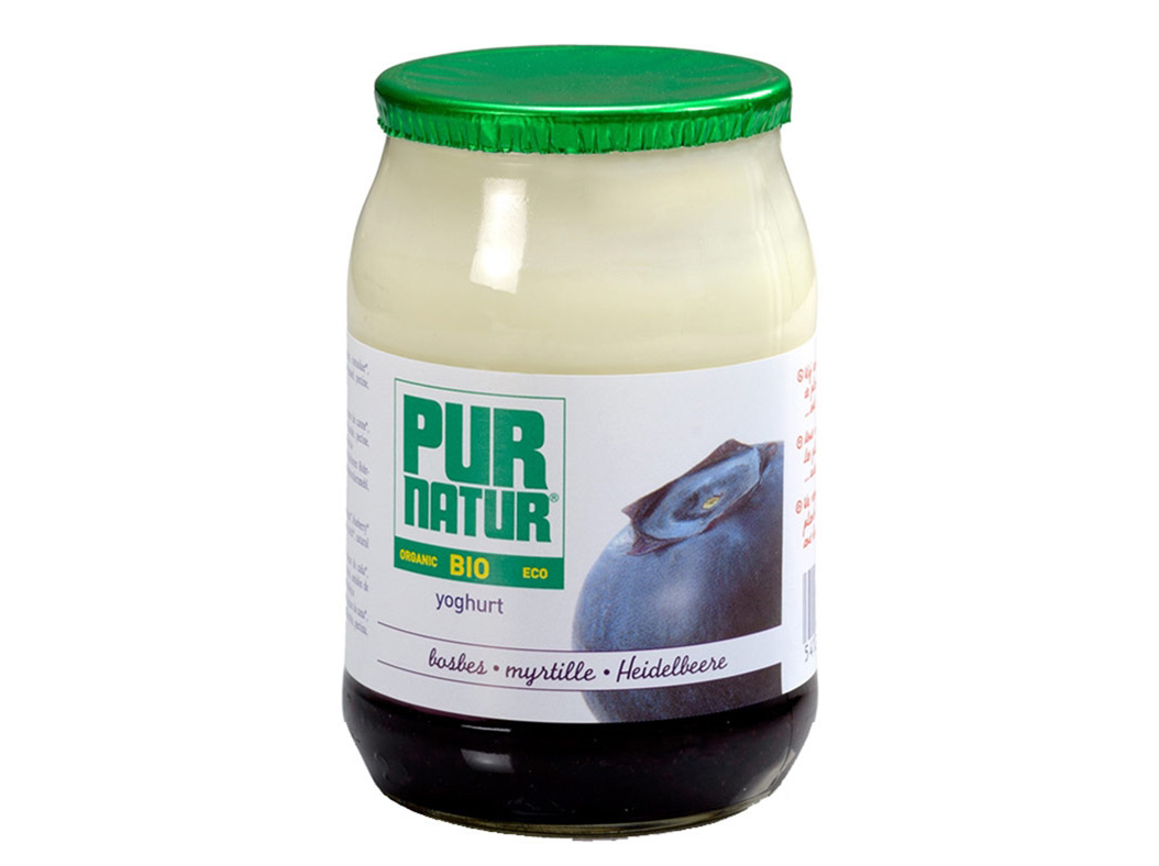 IOGURTE PUR NATUR BIOLÓGICO PEDACOS MIRTILO 150G