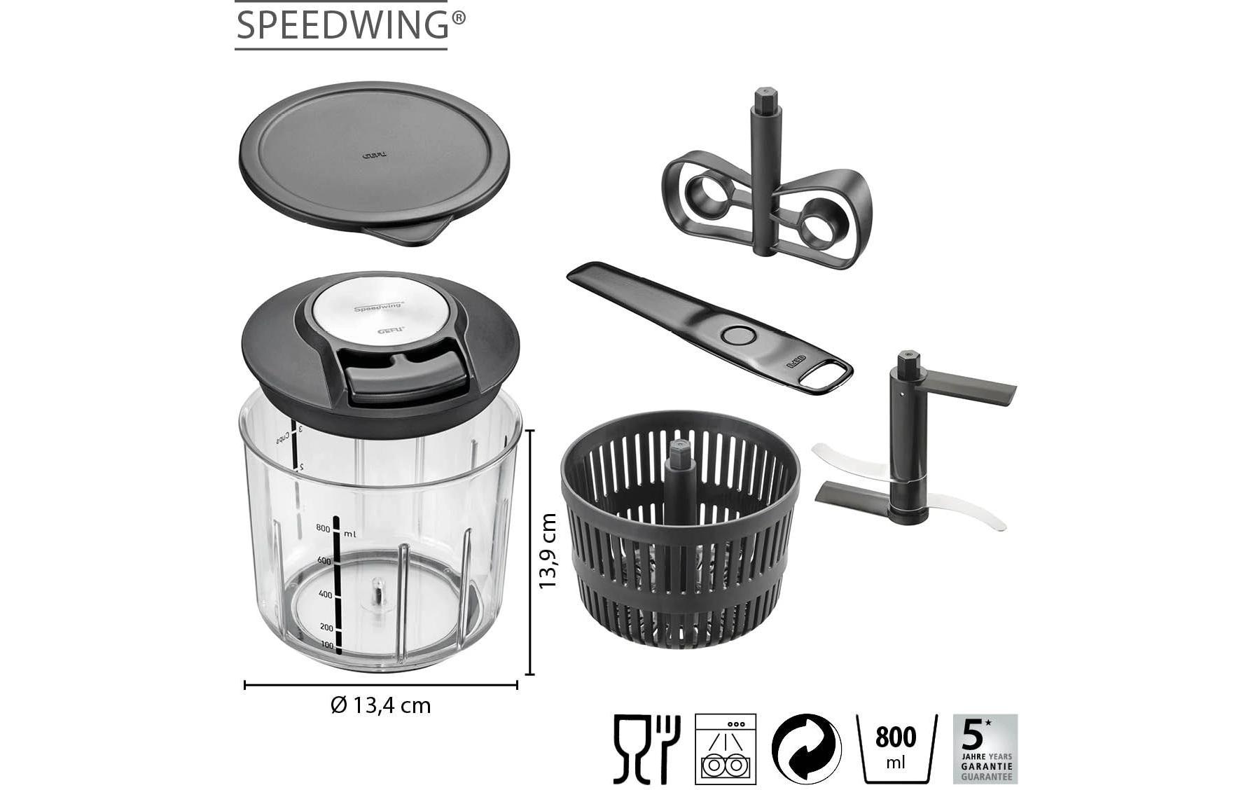 GEFU Zerkleinerer »Speedwing 800 ml«