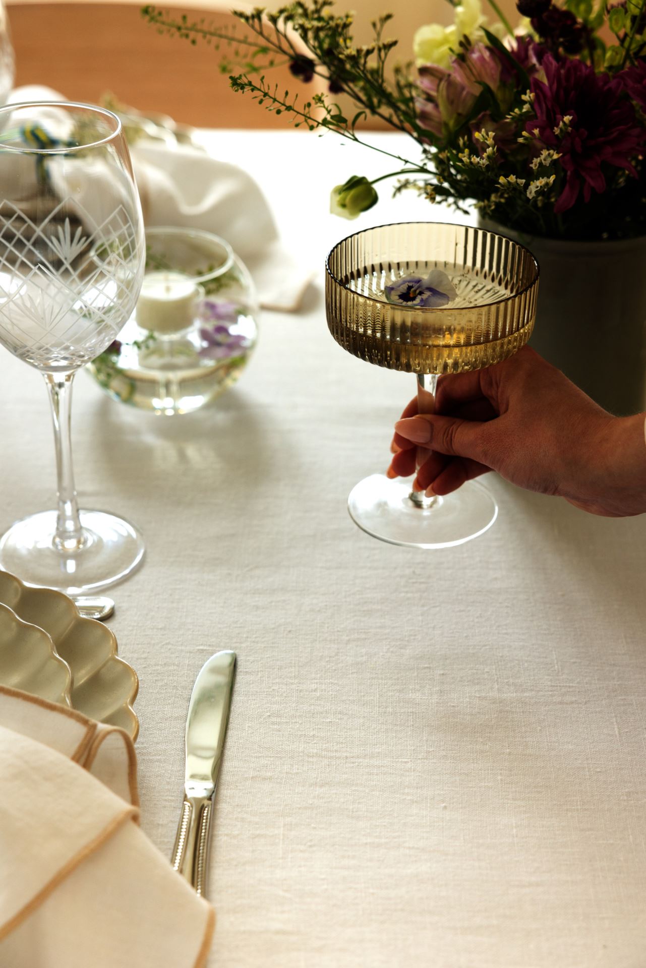 Cocktailglass brun - 300 ml