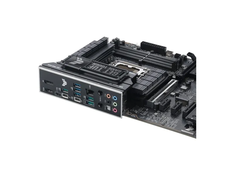 ASUS TUF GAMING Z890-PLUS WIFI - Bundkort - ATX - LGA1851 sokkel - Z890 Chipset - USB4, USB-C 3.2 Gen 2x2, USB 3.2 Gen 2, USB 3.2 Gen 1 - Wi-Fi 7, Bluetooth, 2.5 Gigabit LAN - onboard grafik (CPU påkrævet) - HD Audio (8-kanaler)
