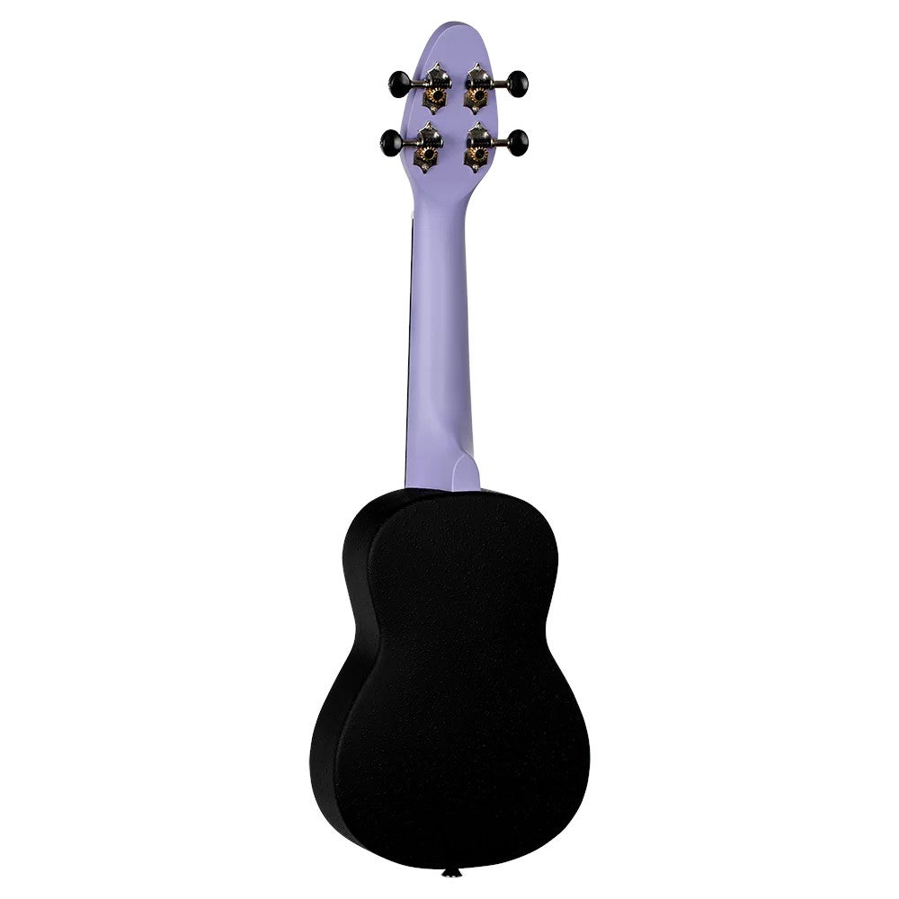 Ortega Keiki K2-LAF Soprano Size Ukulele Lavender Field sopraan ukelele set