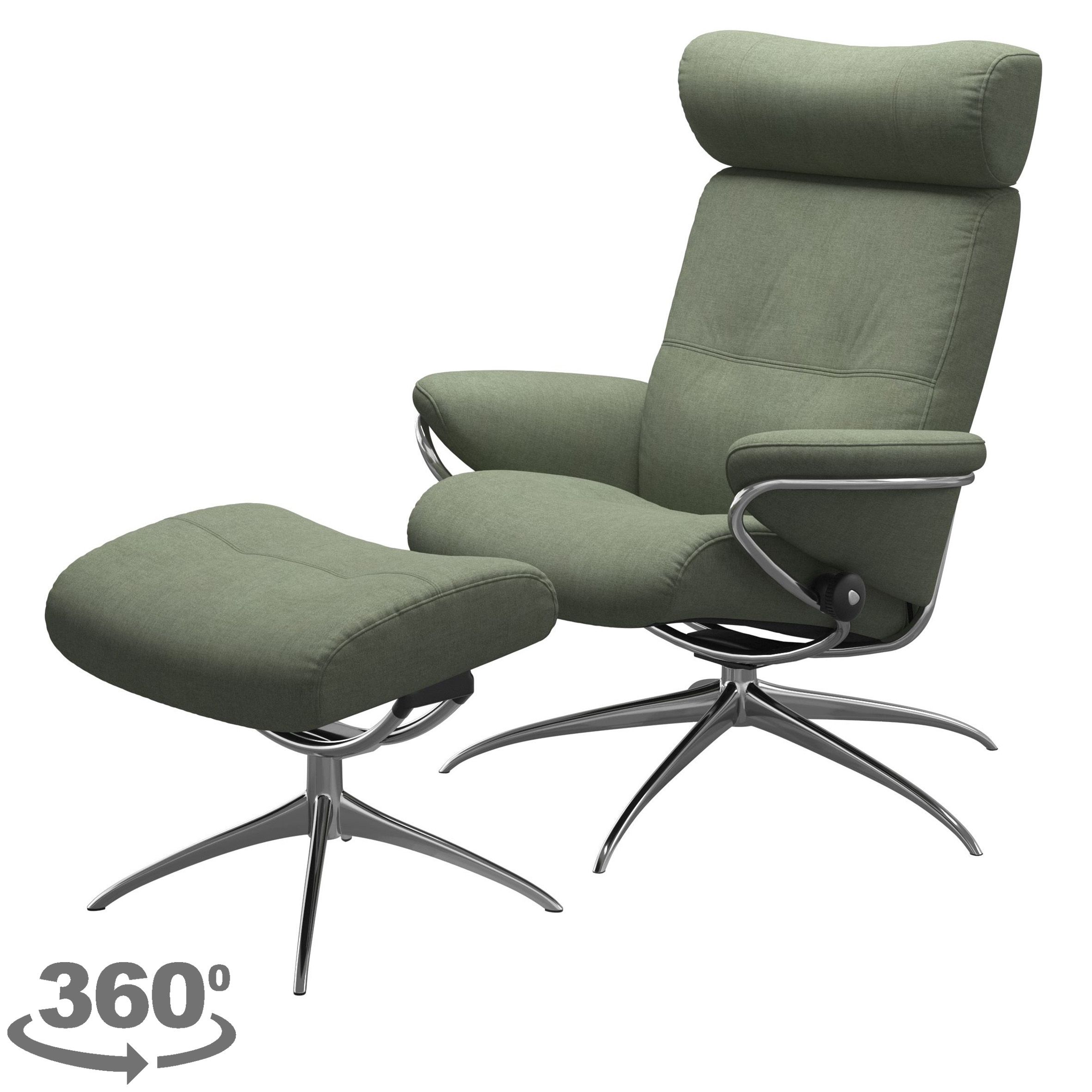 Relaxfauteuil Berlin LowBack met hoofdsteun  | StresslessB82 x D78 x H99 cm