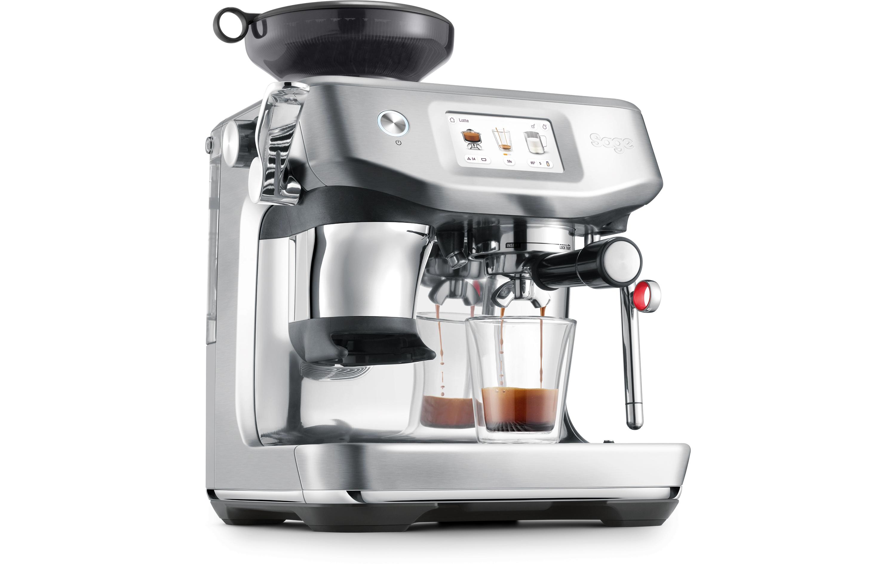 the Barista Touch Impress Cold Brushed Stainless Steel<br>Siebträgermaschine